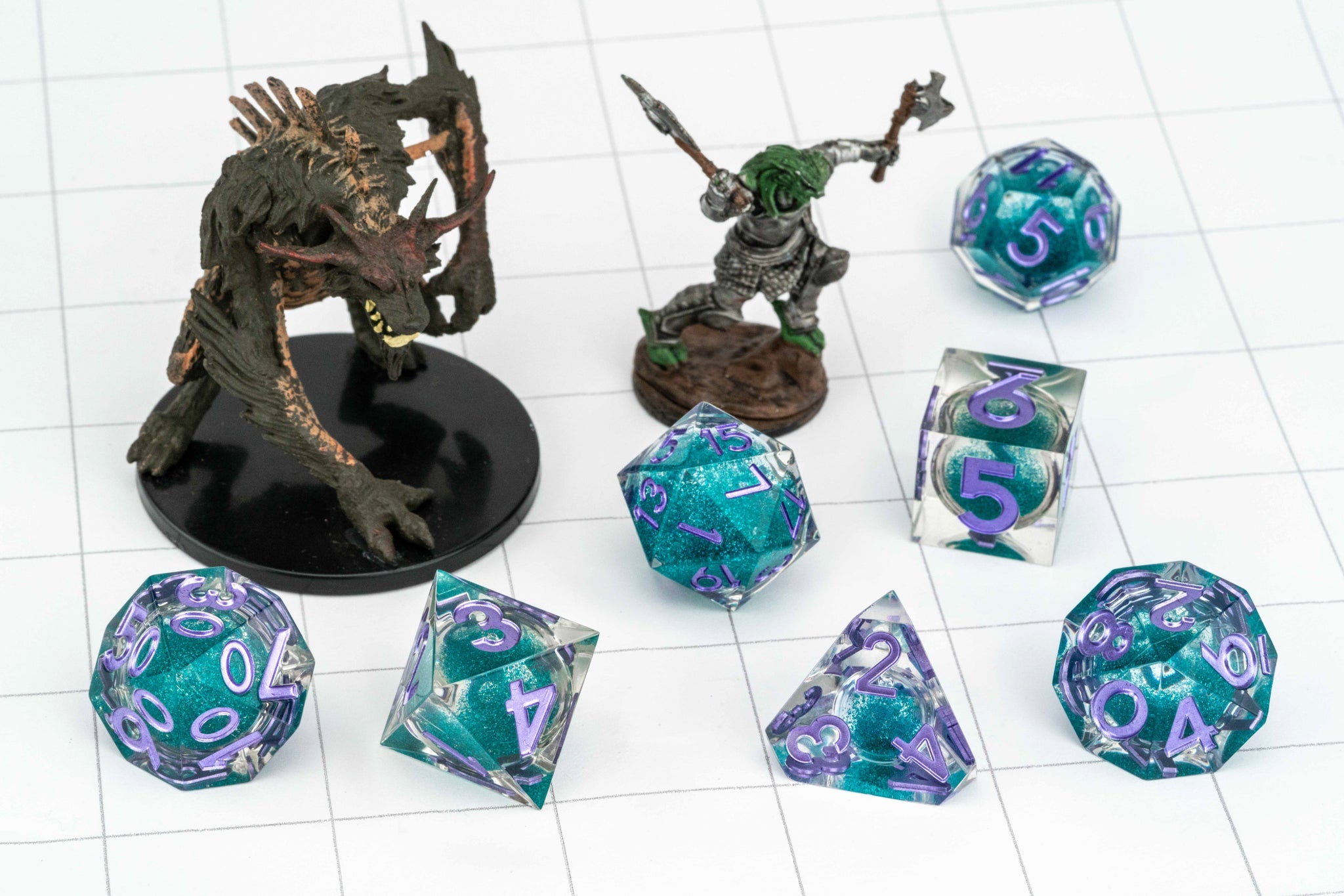 Disco Vibes Dice Set - Diced Forged Legends