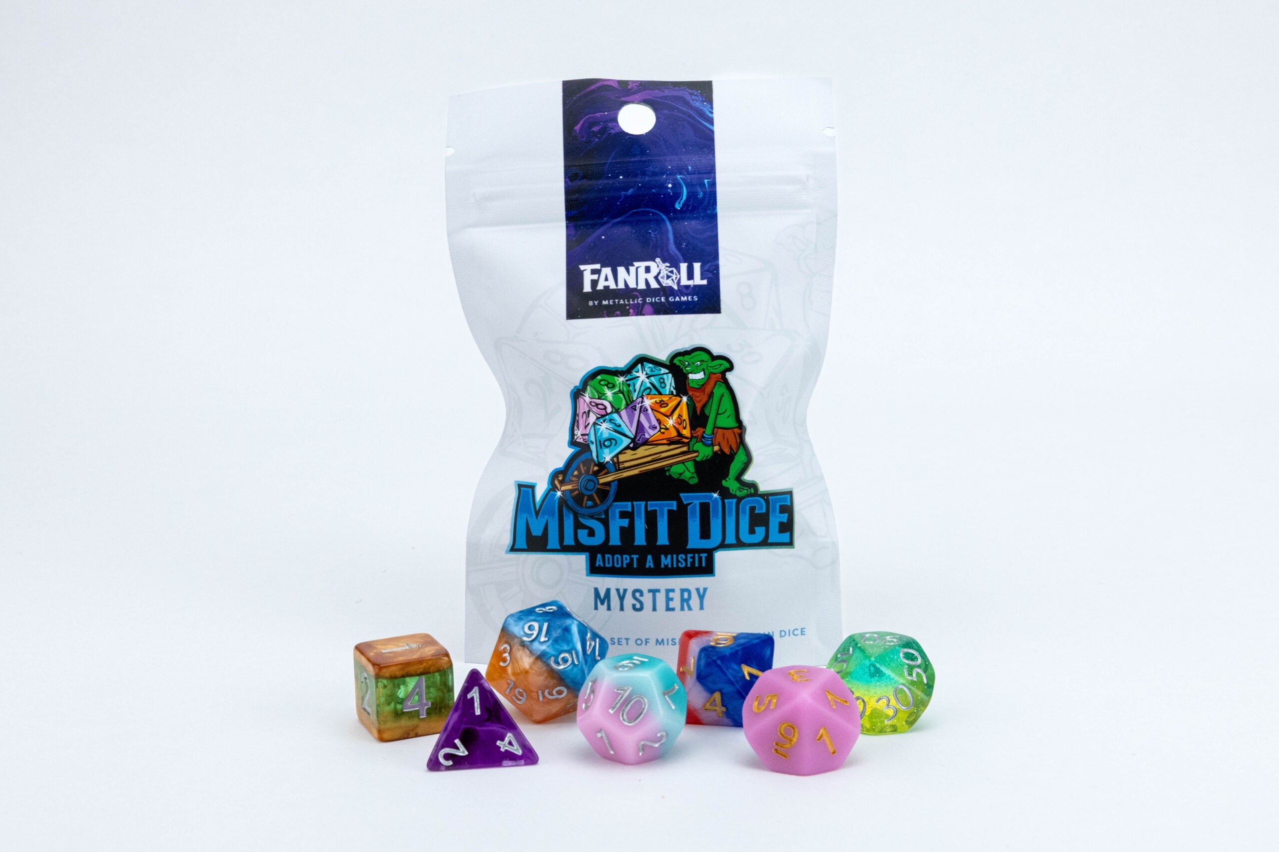 Fanroll's Mystery Misfit Dice