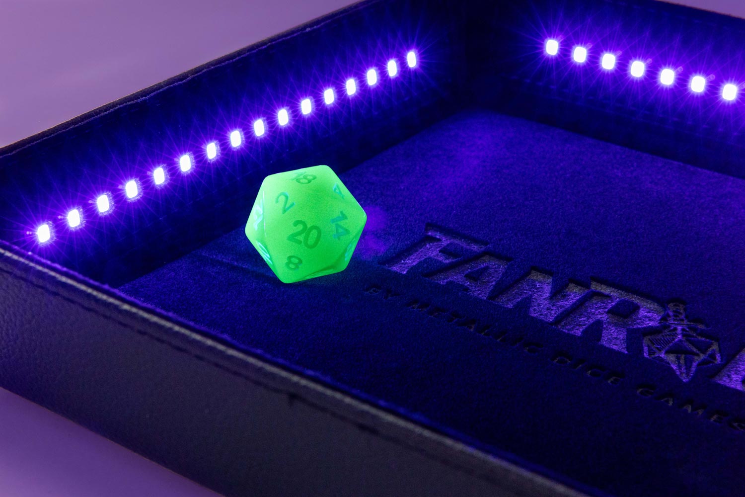 Introducing the Shadow Light Dice Tray and Shadowlight Elixir Dice