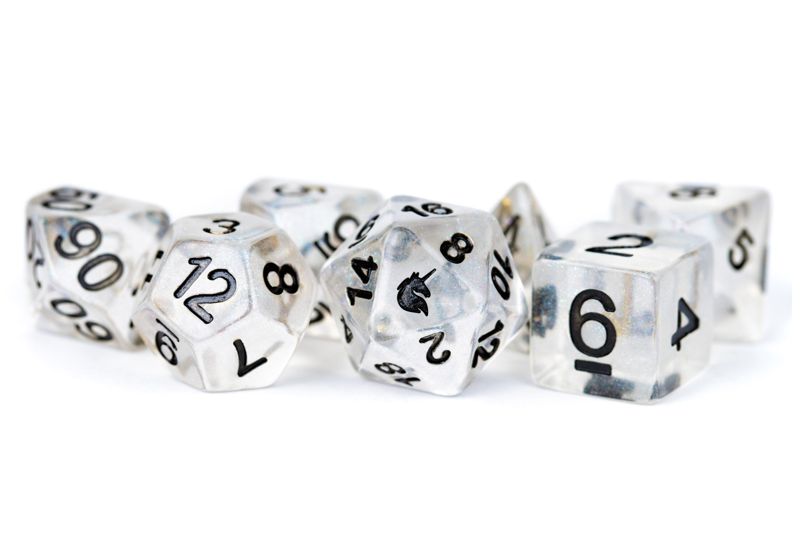 Unicorn Ice 16mm Poly Dice Set – FanRoll display picture 1