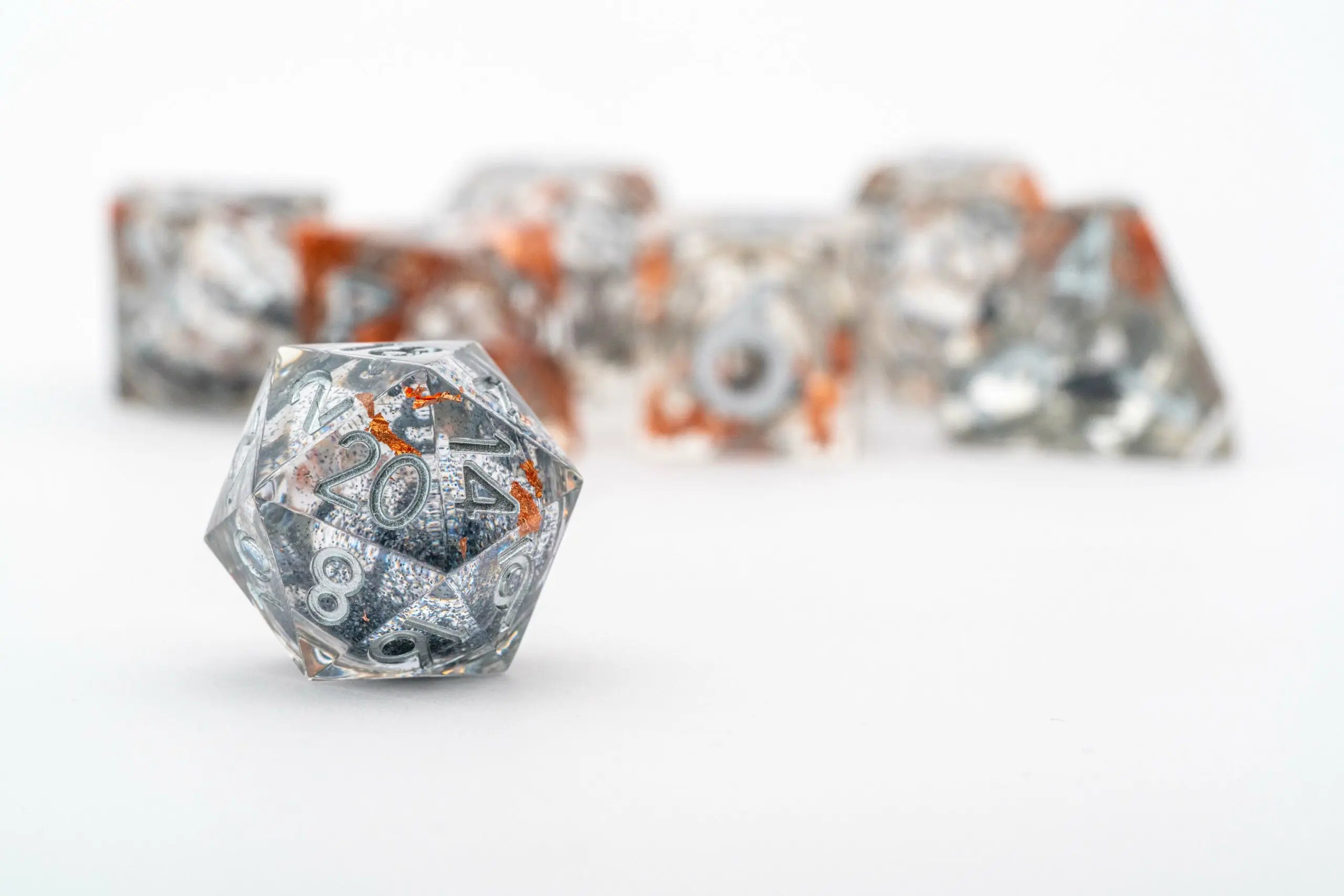 Elixir Liquid Core Dice Set: Liquid Iode