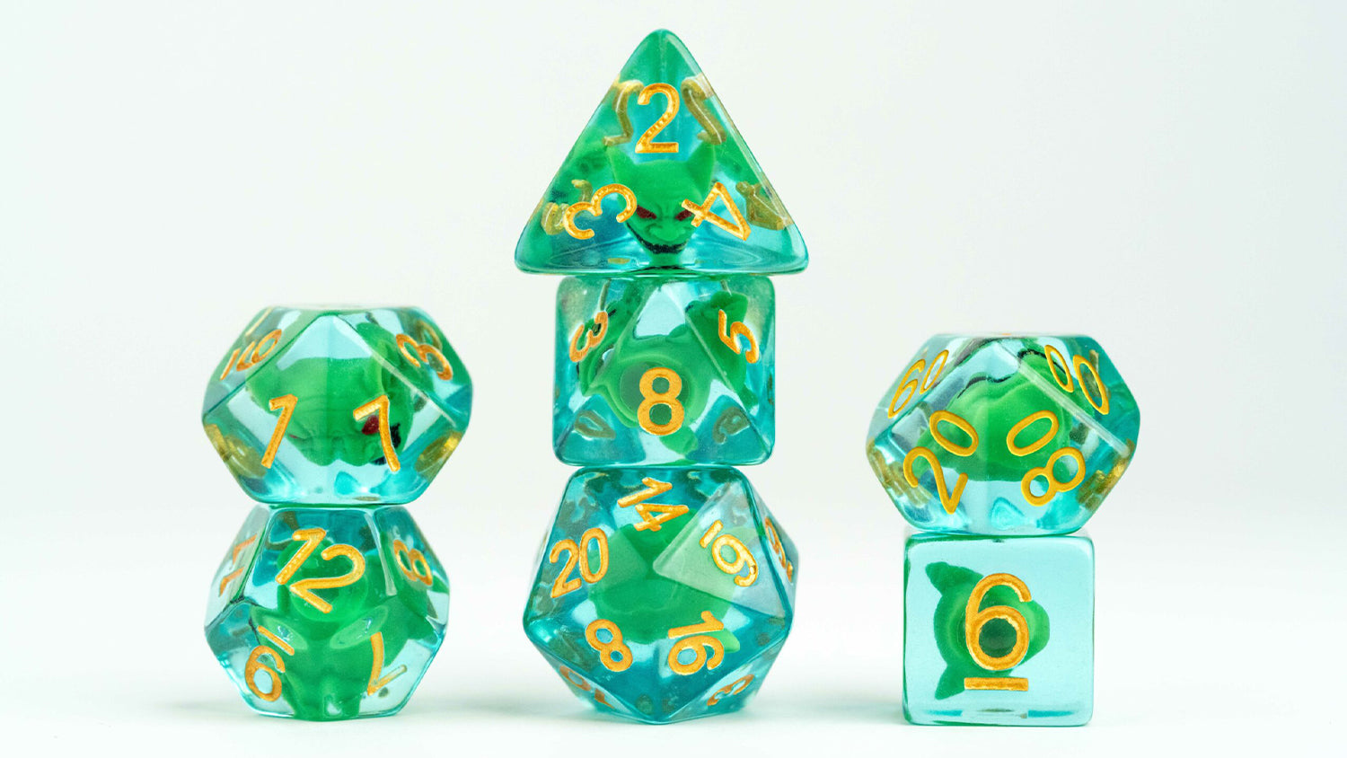 Paizo Pathfinder Goblin Inclusion 16mm Dice Set – FanRoll
