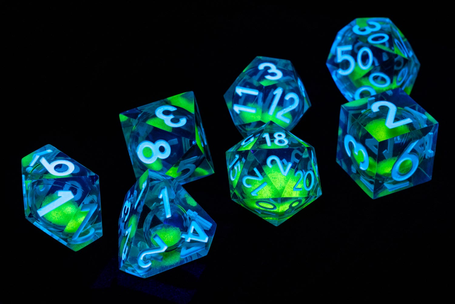Glow In The Dark Dice
