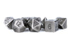 Antique Silver 16mm Polyhedral Dice Set