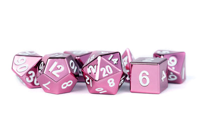 Pink 16mm Polyhedral Dice Set, image 6