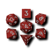 D&D Dragonscale Red Silicone Dice