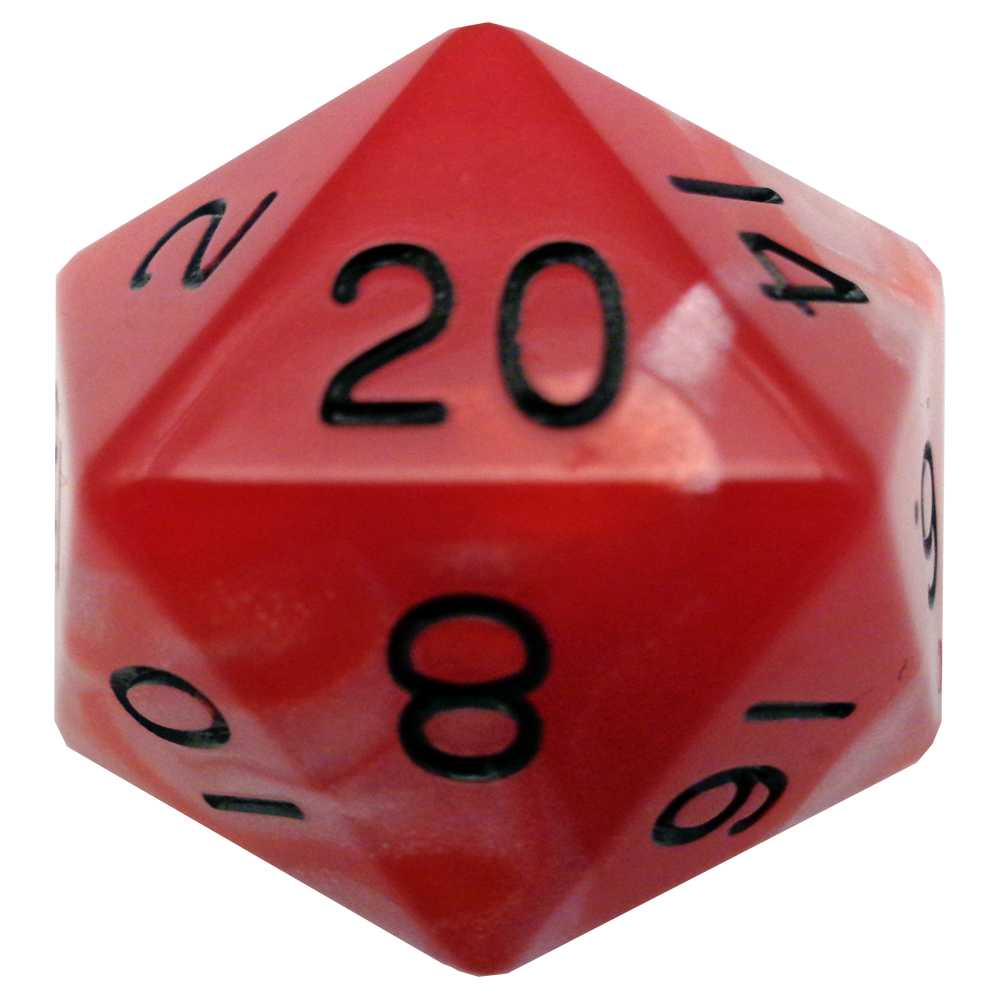 mega acrylic dice