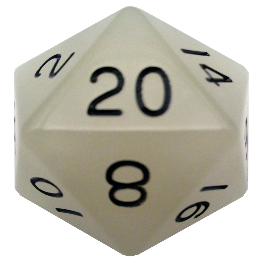 mega acrylic dice