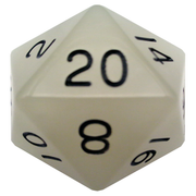 mega acrylic dice