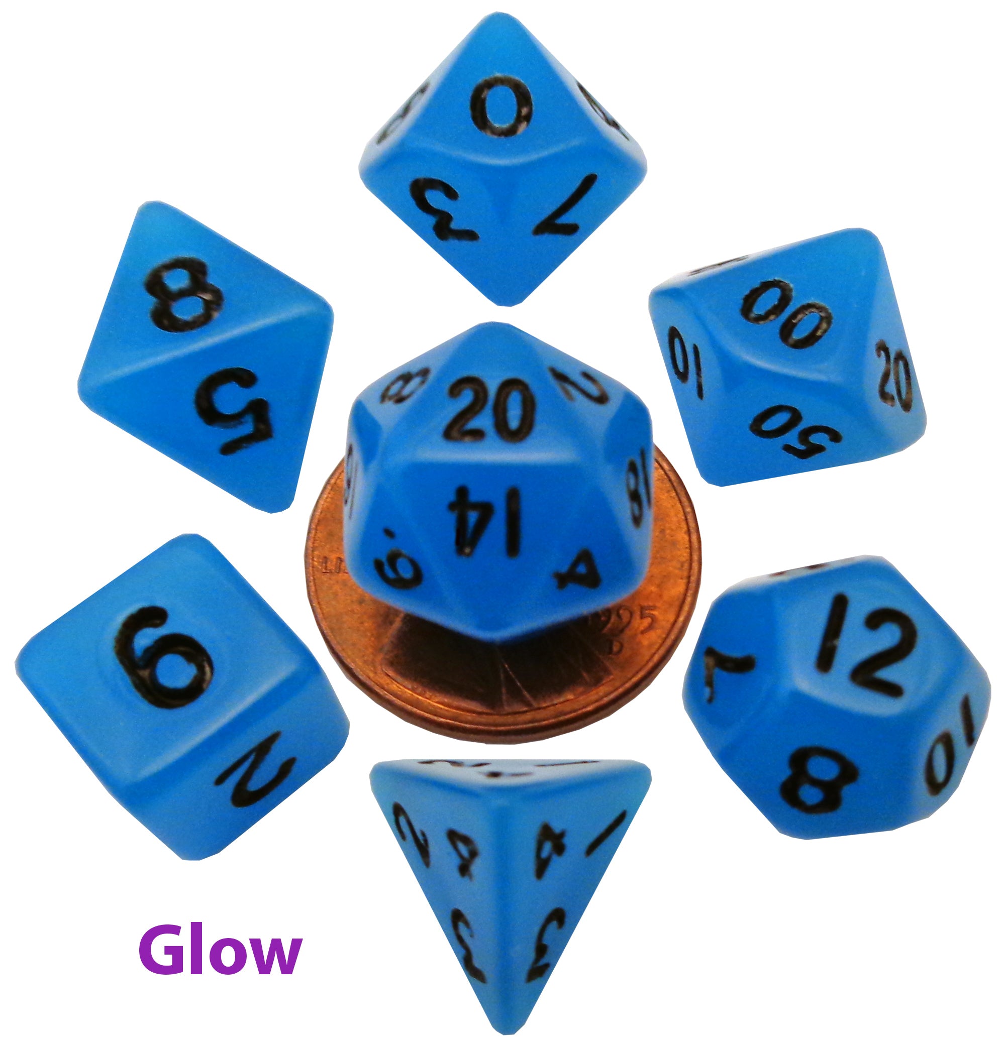 glow blue mini