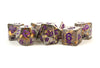 gray foil purple numbers