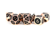 antique copper with black enamel