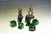 Zircon Glass Birthstone Dice: August- Peridot