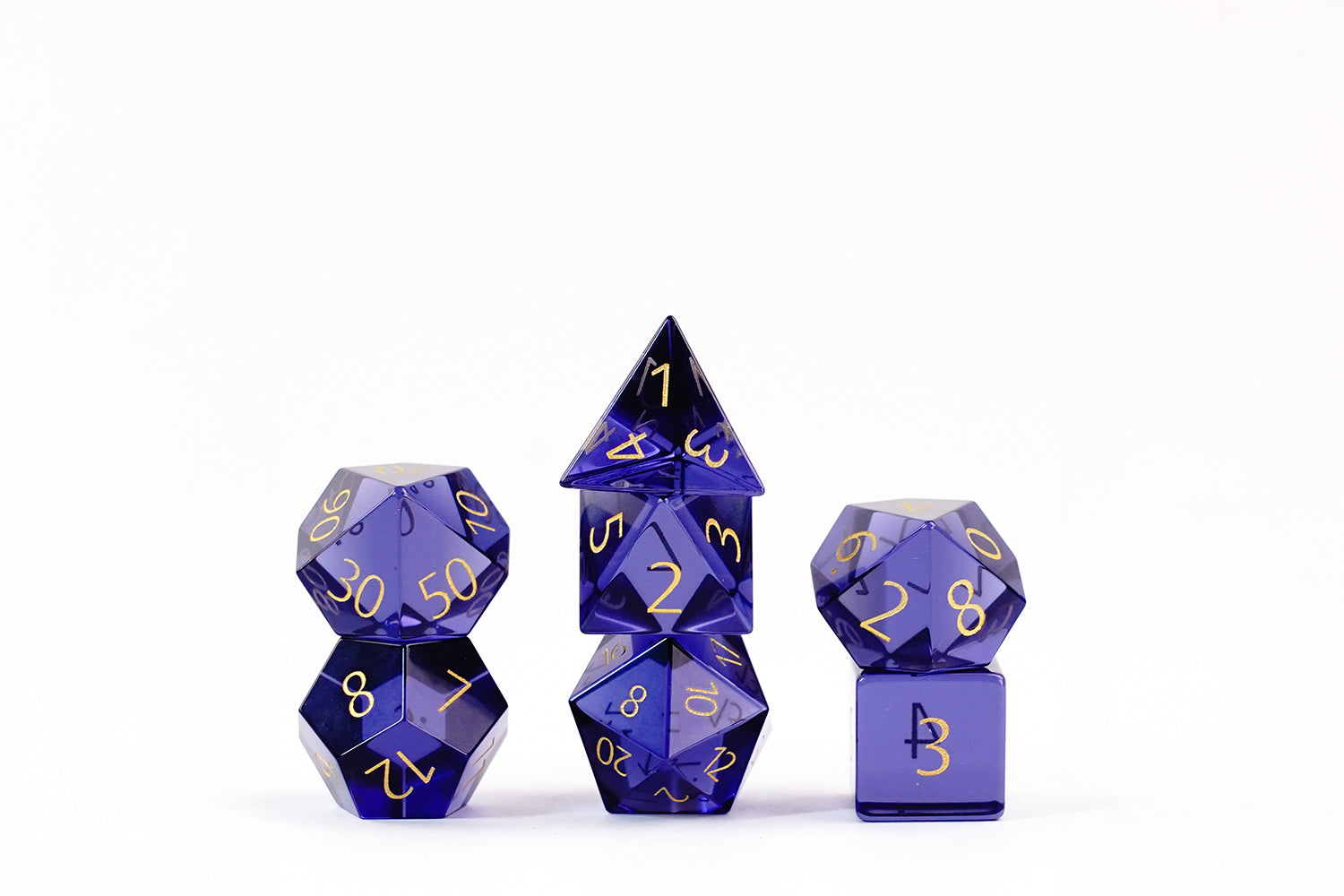 Zircon Glass Birthstone Dice: June- Alexandrite