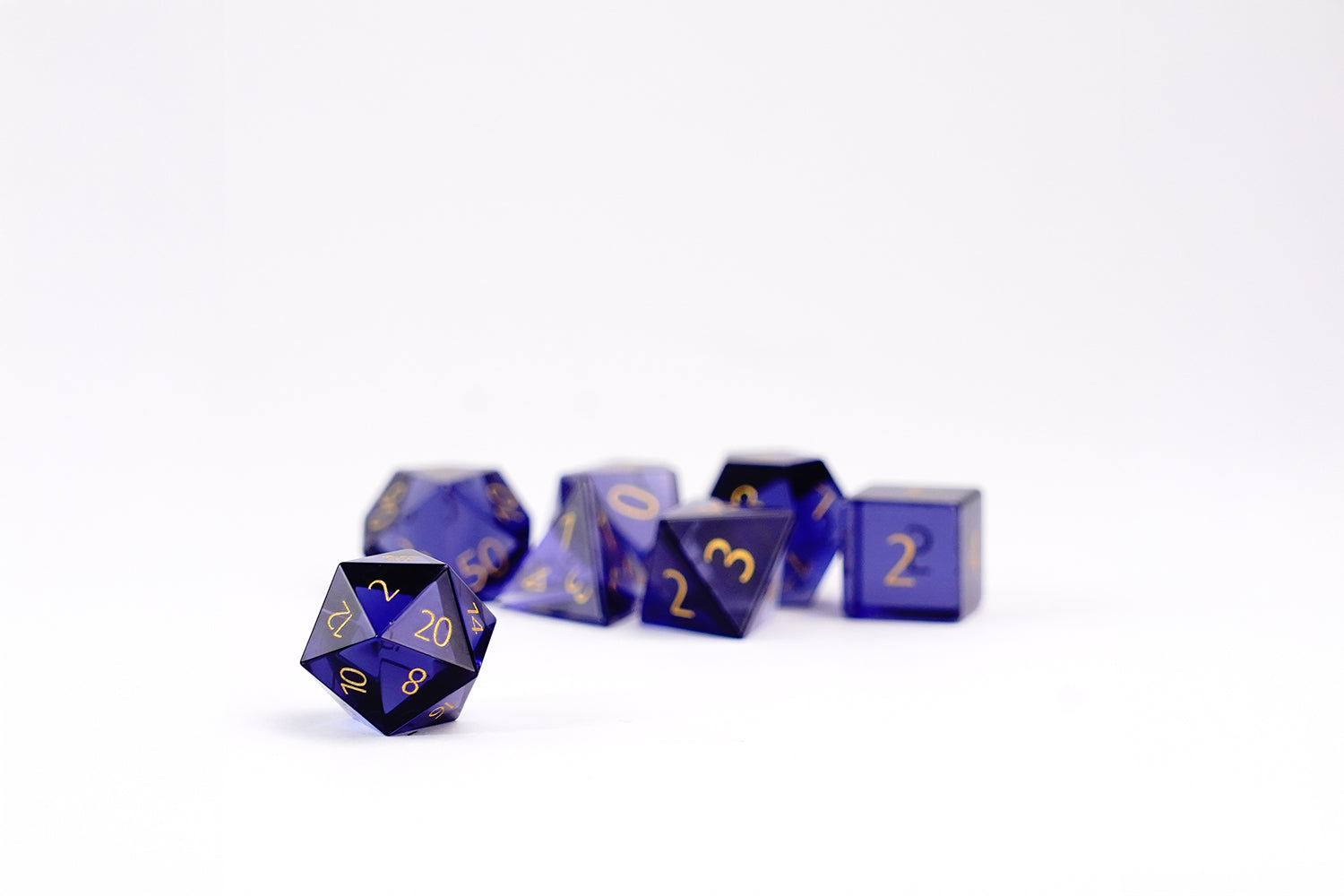 Zircon Glass Birthstone Dice: June- Alexandrite