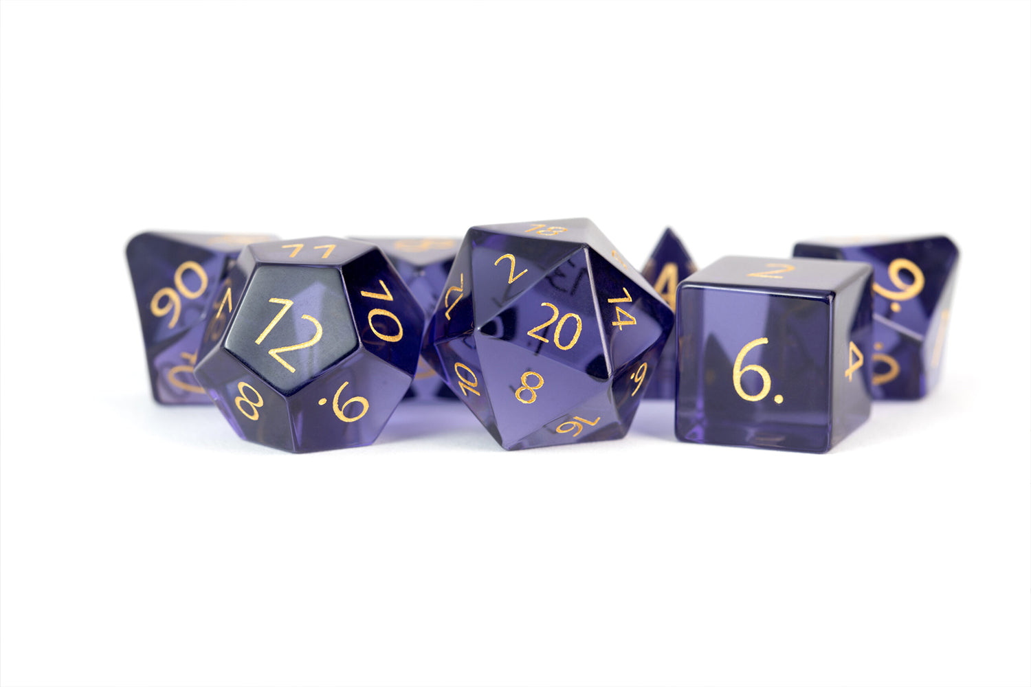 Zircon Glass Birthstone Dice: June- Alexandrite