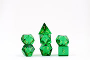 Zircon Glass Birthstone Dice: May- Emerald