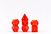 Zircon Glass Birthstone Dice: November- Citrine