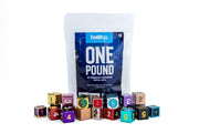 One Pound of Premium Assorted Metal D6's