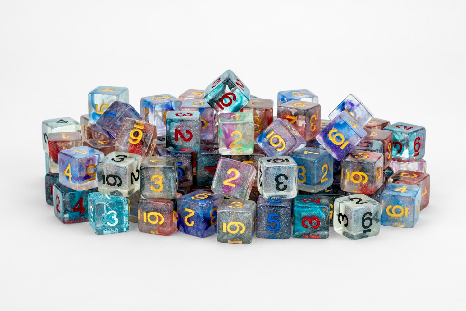 Pound of Assorted Resin D6's
