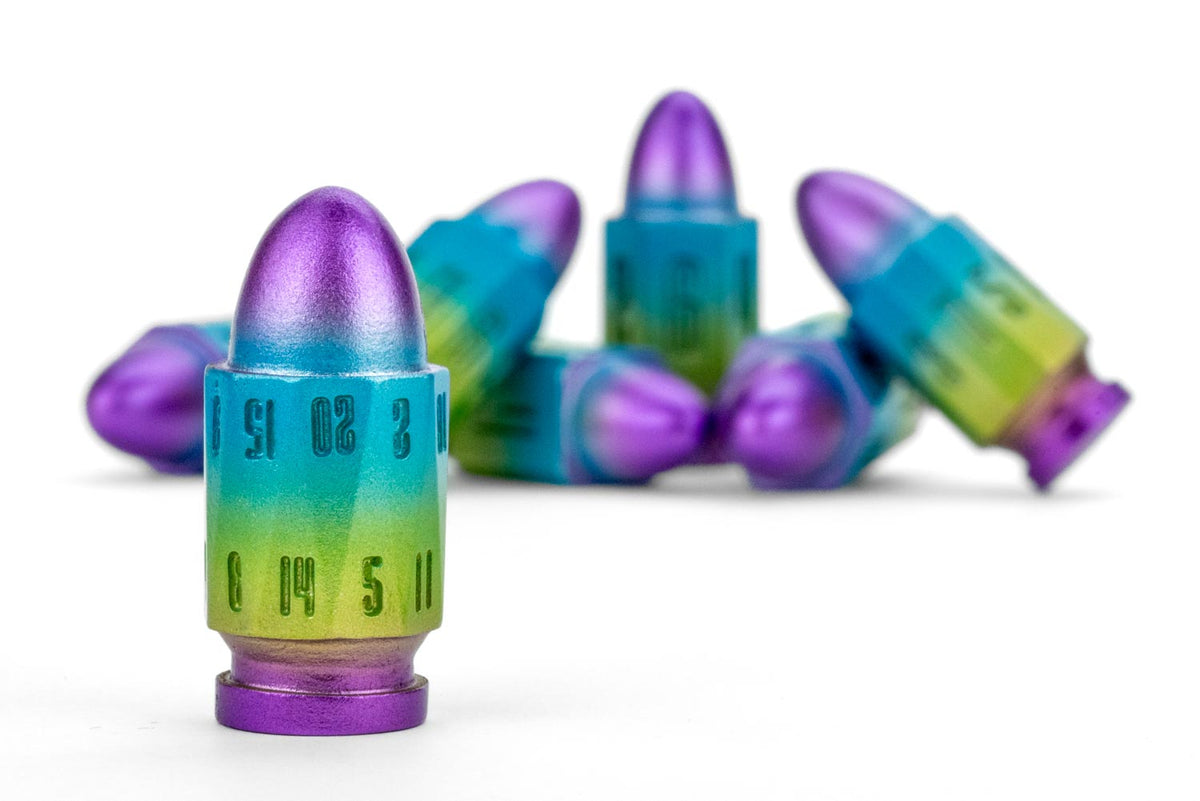 Resin Bullet Poly Dice Set: Artificer