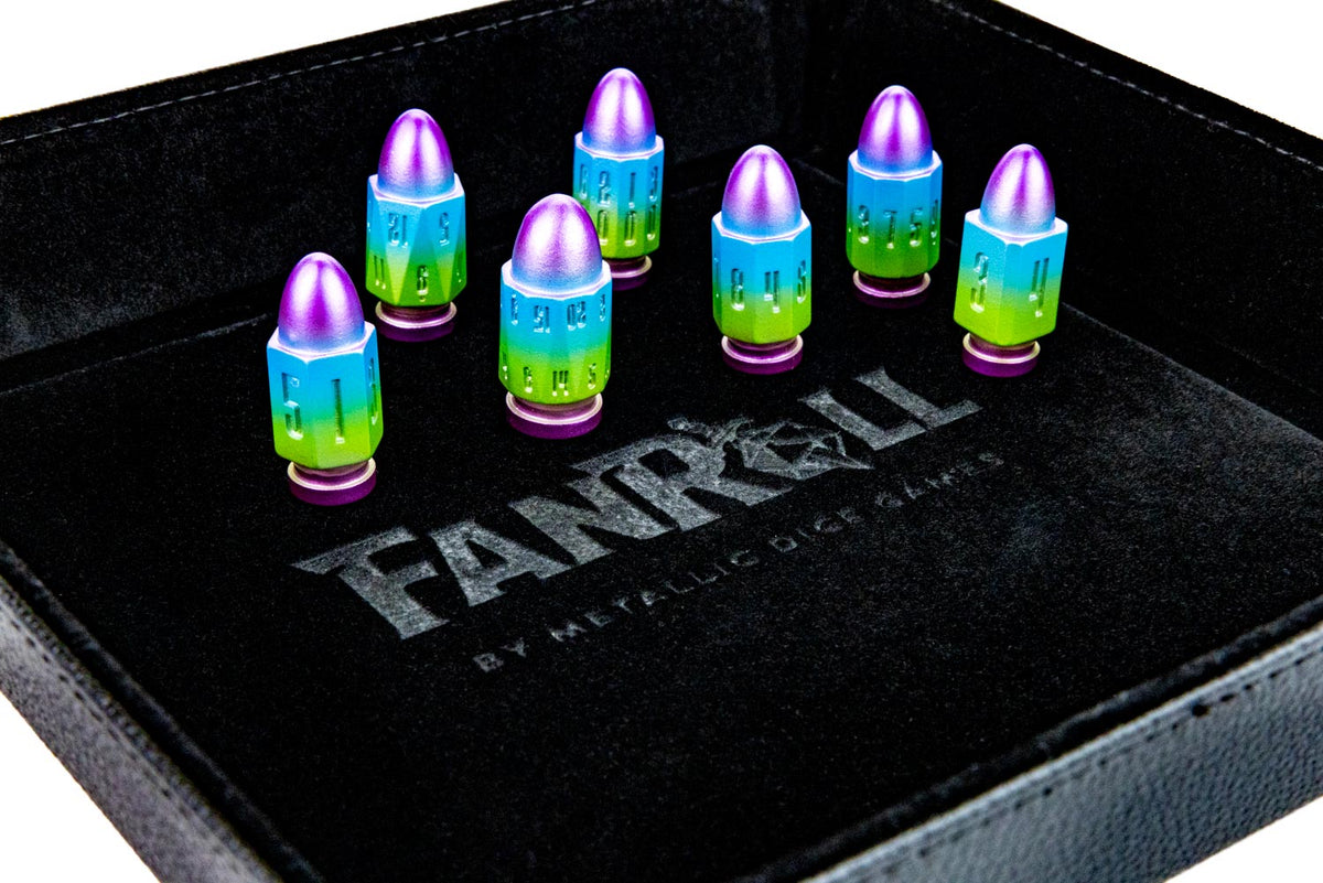 Resin Bullet Poly Dice Set: Artificer