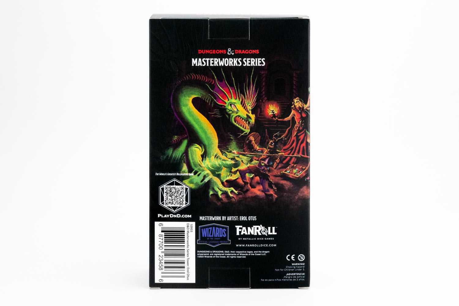 D&D Masterworks Series Dice Tower: Erol Otus