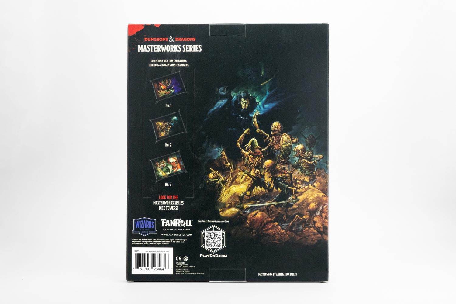 D&D Masterworks Series Dice Tray: Jeff Easley