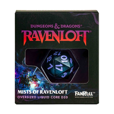 D&D Mists of Ravenloft Oversized Liquid Core D20