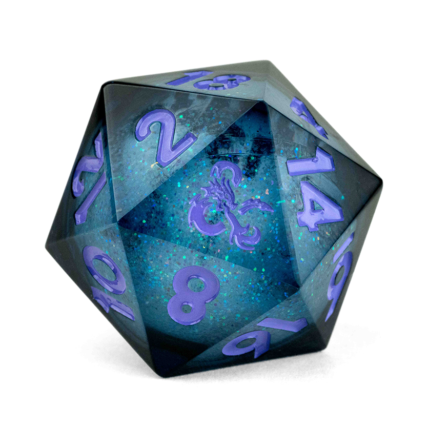 D&D Mists of Ravenloft Oversized Liquid Core D20