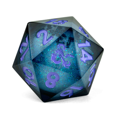D&D Mists of Ravenloft Oversized Liquid Core D20