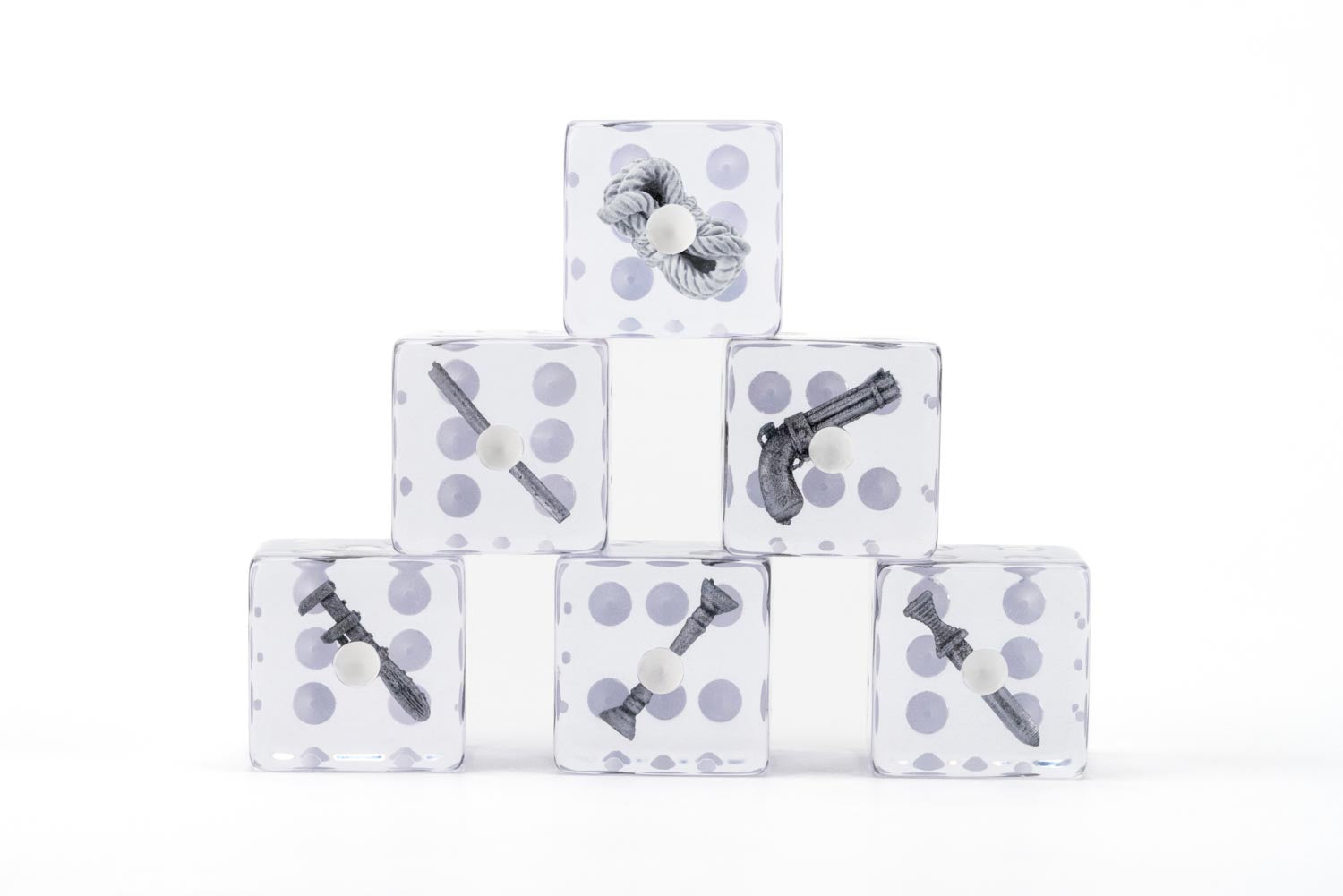 Clue Dice Set