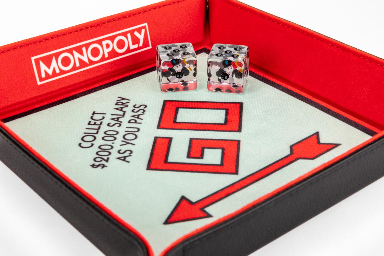 Mr. Monopoly Tray and Dice Set