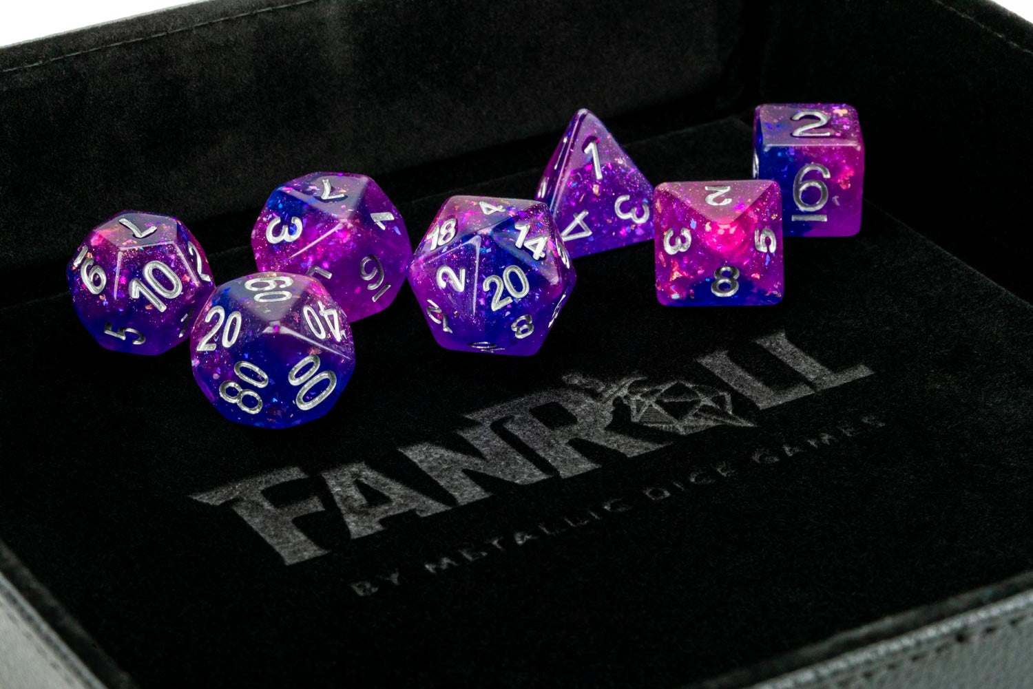 Eternal Purple/Blue 16mm Resin Poly Set – FanRoll