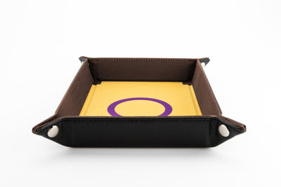 Pride Velvet Dice Tray With Leather Backing, image 19