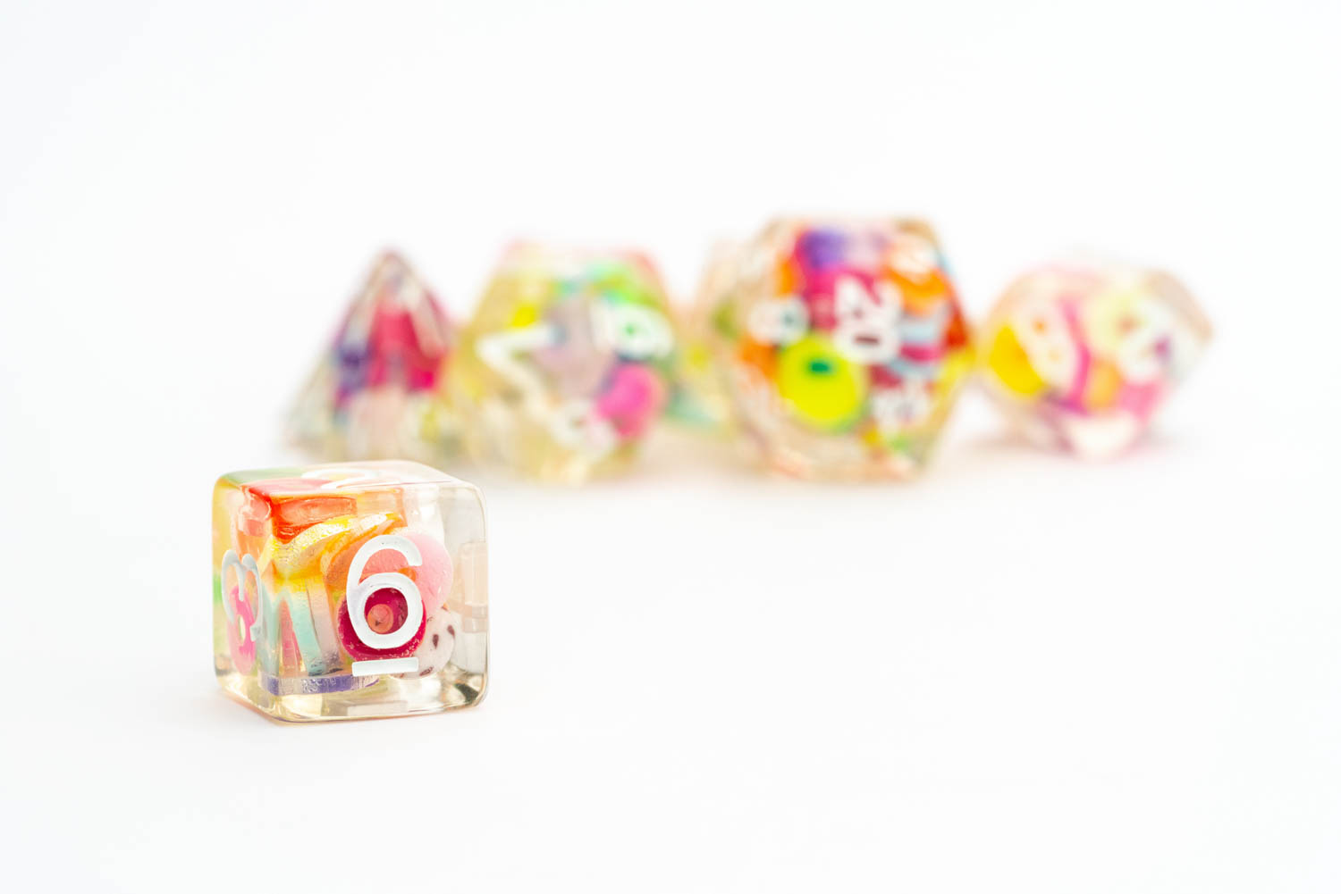 Critical Loops 16mm Resin Poly Dice Set