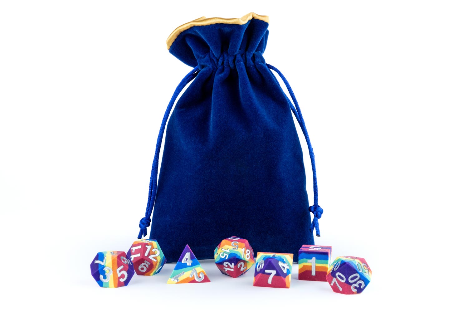 Velvet Dice Bag With Satin Liner 4