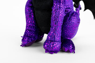 Purple Dragon Plush Dice Bag, image 10