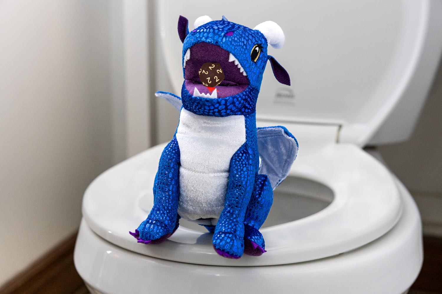 Dice Pooping Dragon Plush