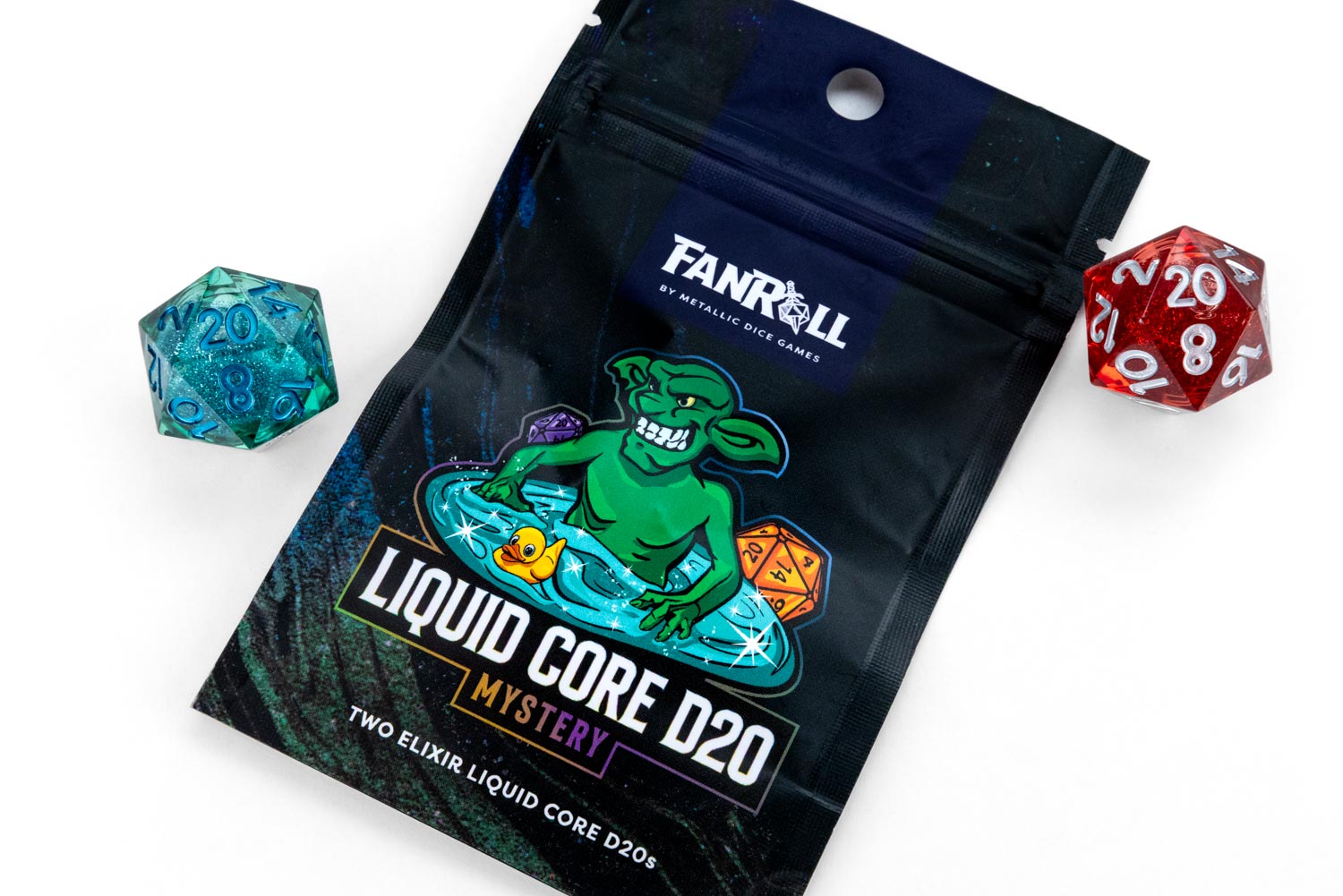 Misfit Liquid Core D20 2 pack