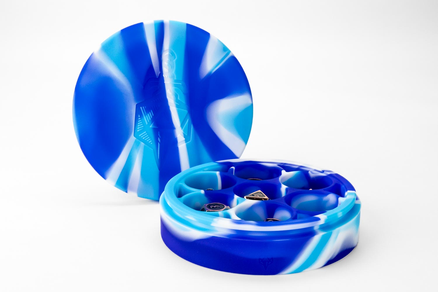 Silicone Round Dice Case