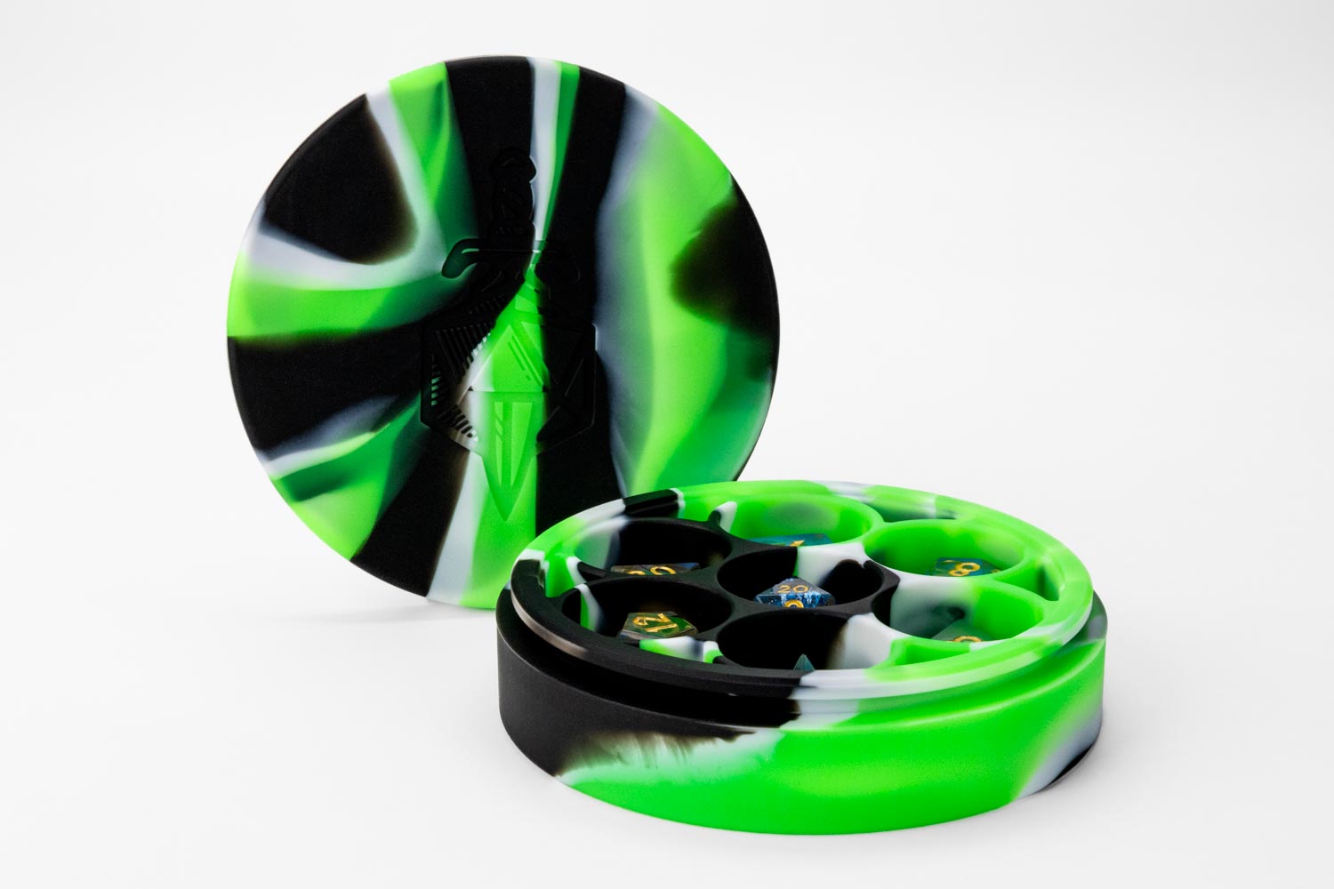 Silicone Round Dice Case