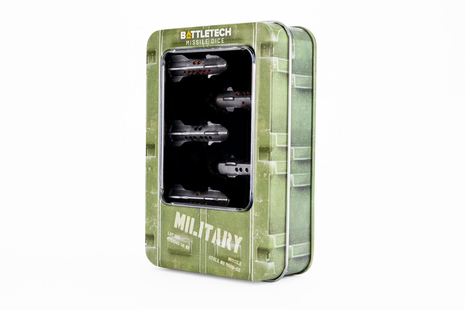 Limited Edition Convention Exclusive BattleTech Missile Resin Dice Set