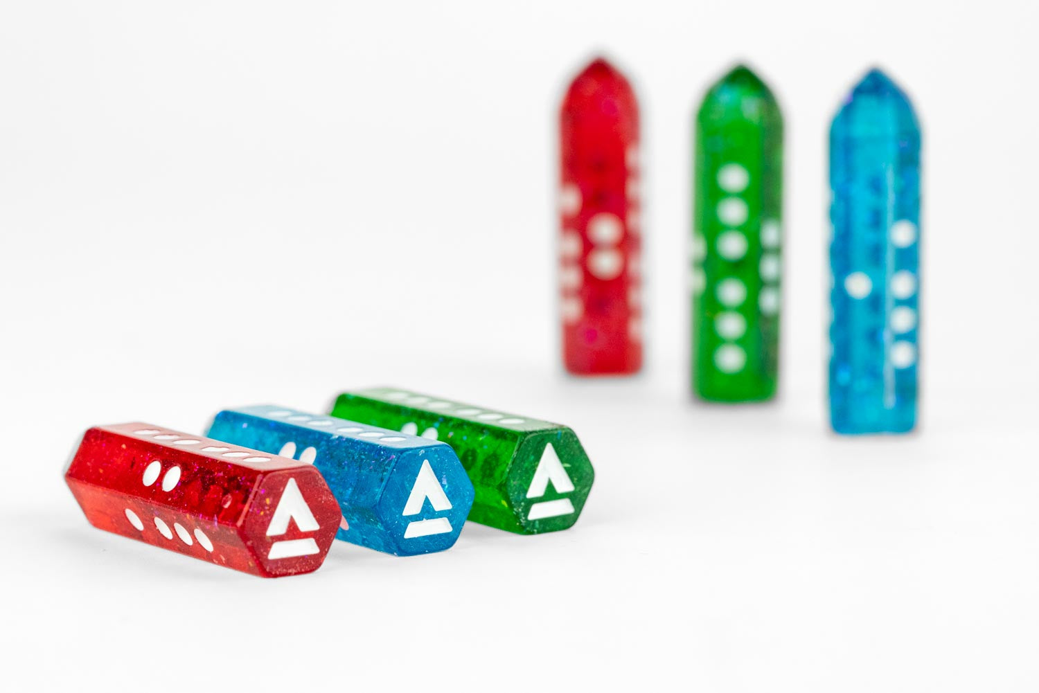 Limited Edition Convention Exclusive BattleTech Energy Crystals Dice Set
