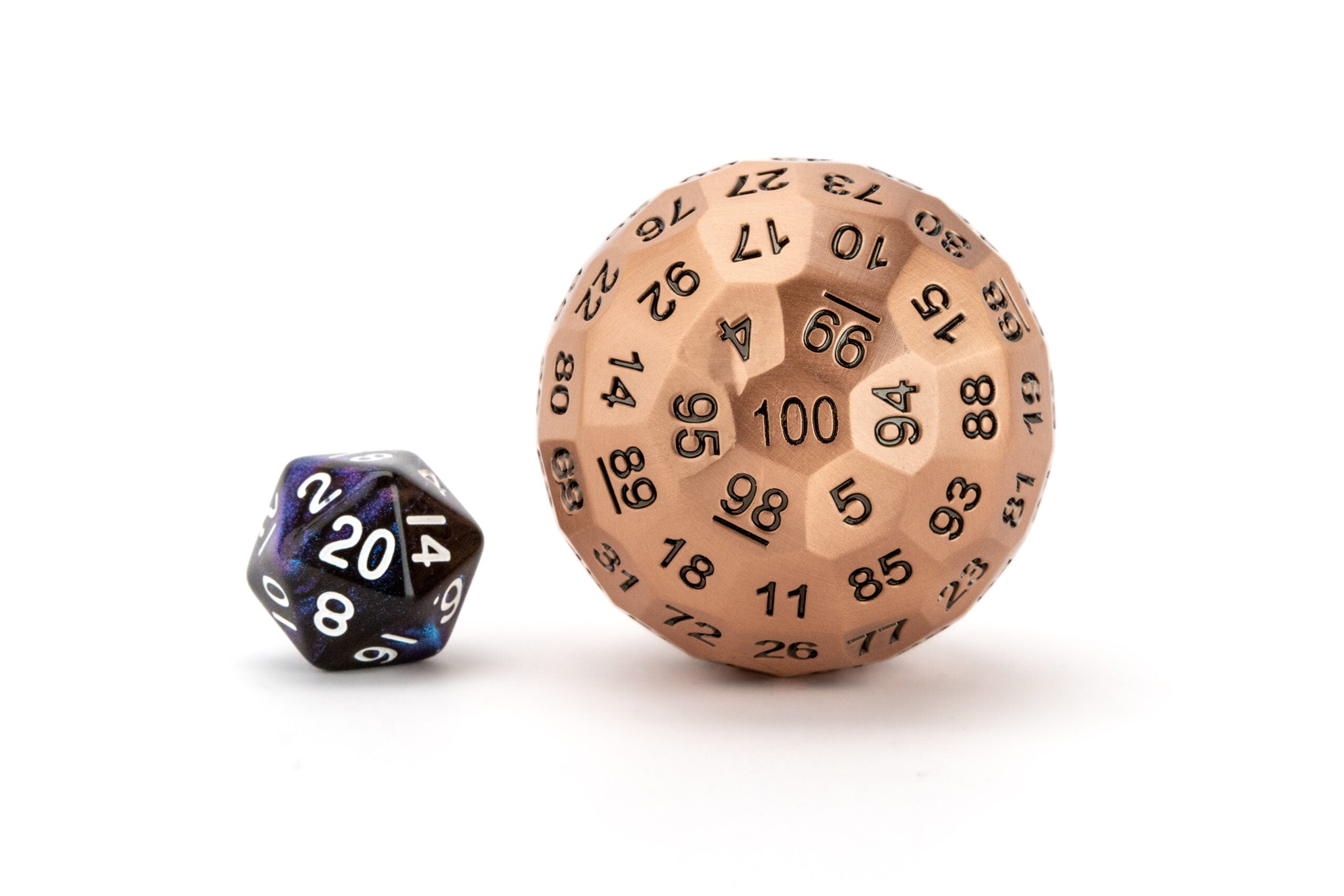 New and Improved: 100 Sided Dungeons and Dragons Die (D100)