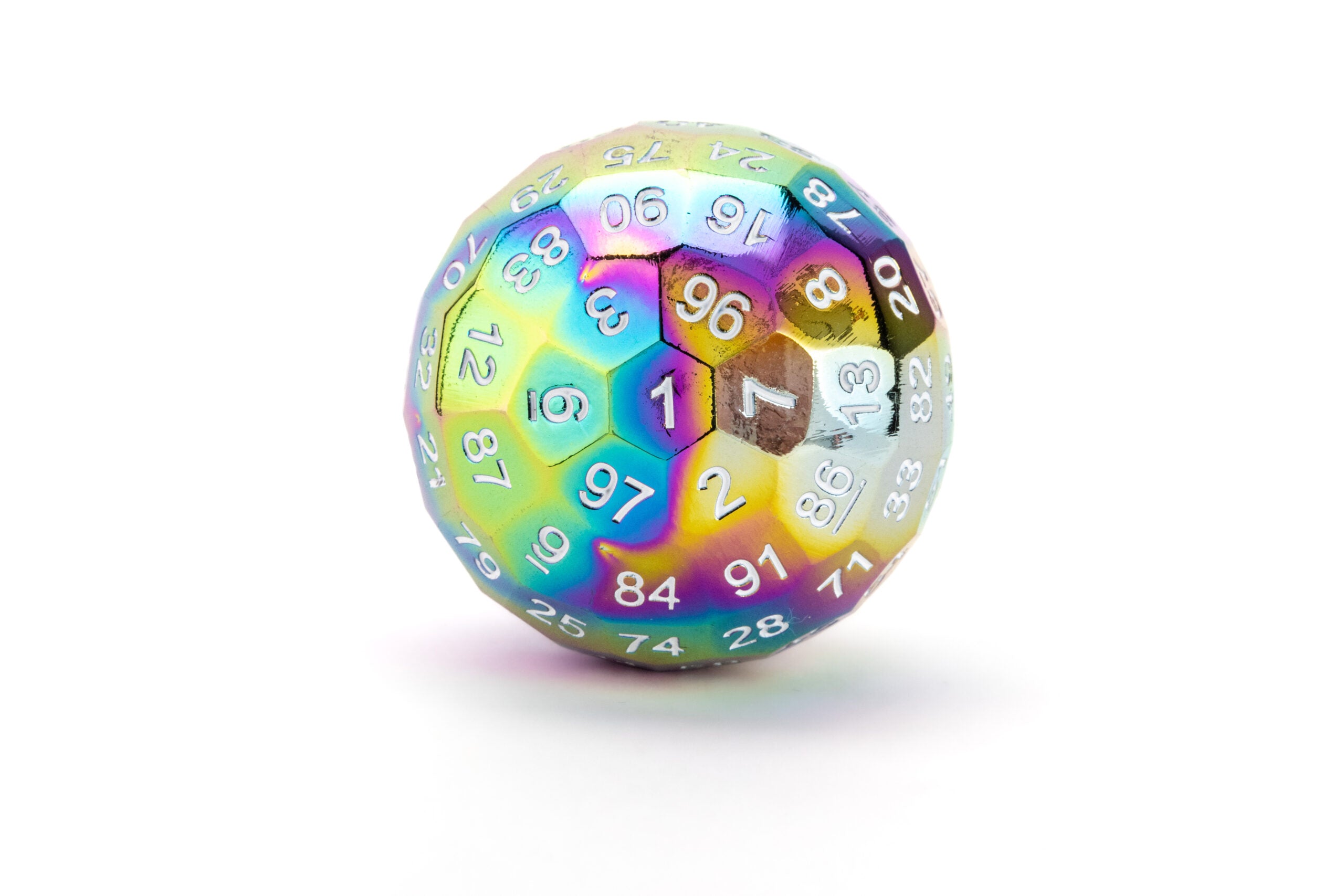 New and Improved: 100 Sided Dungeons and Dragons Die (D100)