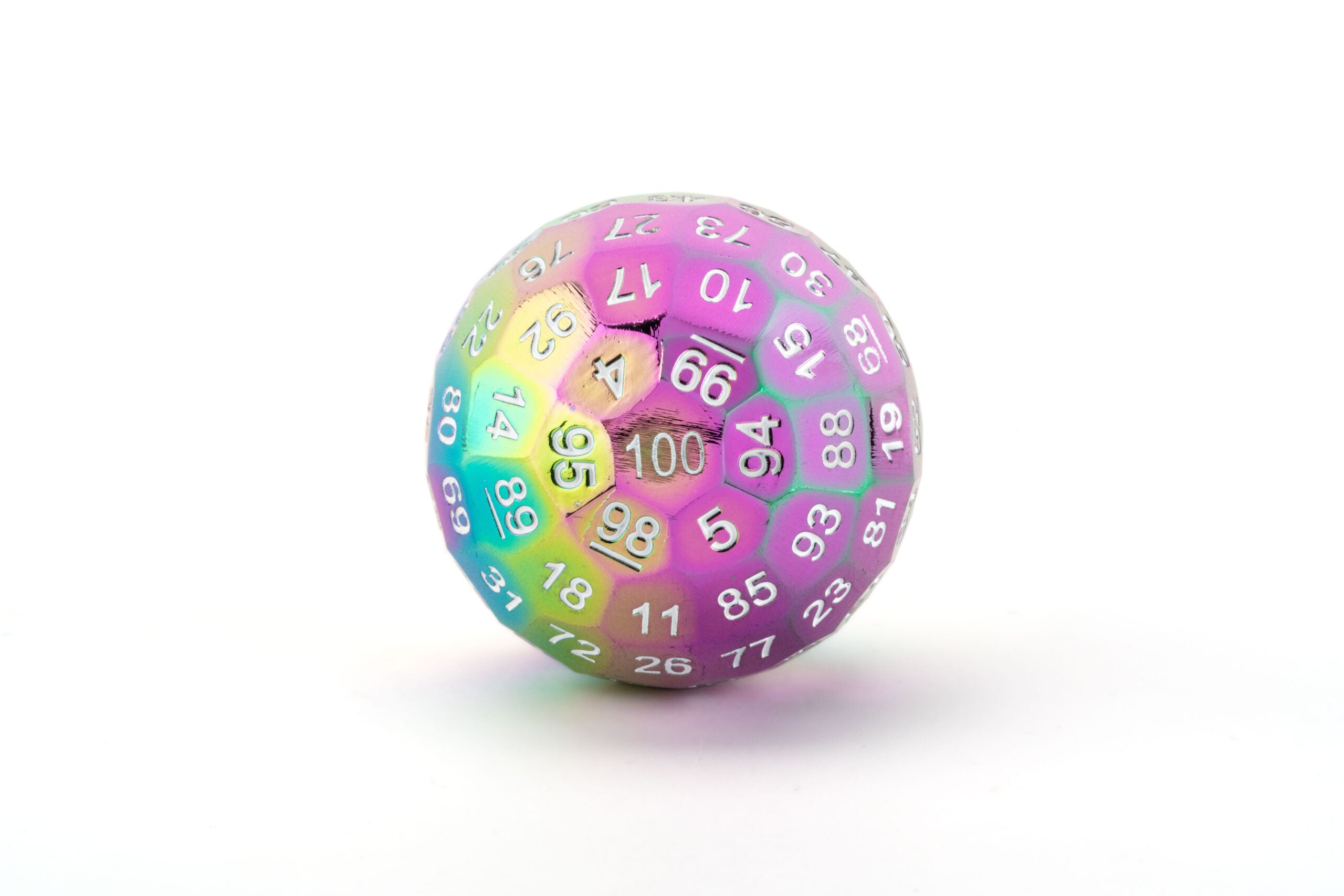 New and Improved: 100 Sided Dungeons and Dragons Die (D100)