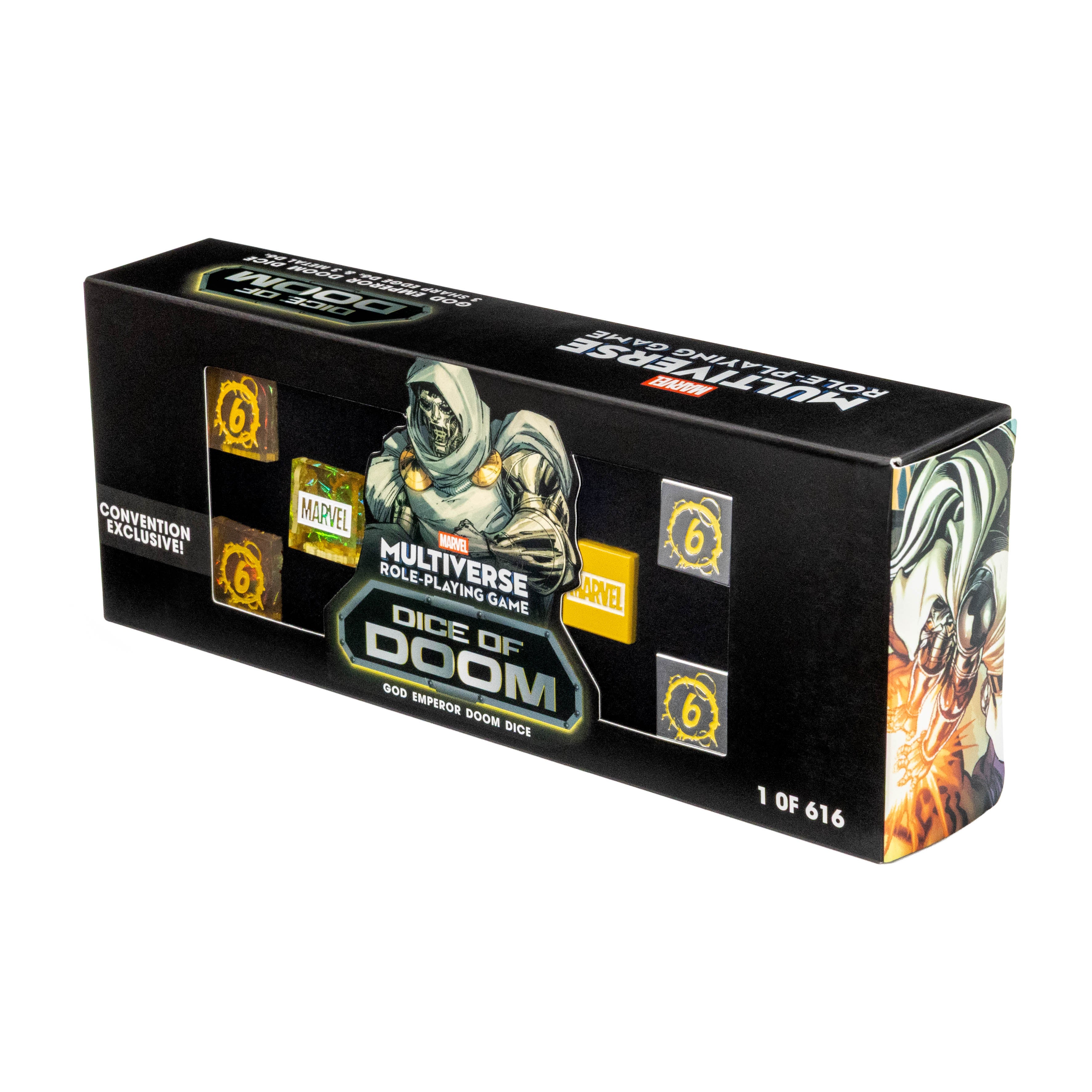 Marvel Multiverse Dice of Doom D6 Dice Set