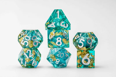 Elixir Liquid Core Dice Set: Divine Sanctuary, image 3