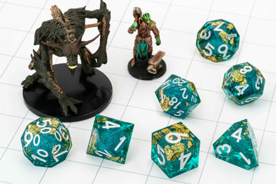 Elixir Liquid Core Dice Set: Divine Sanctuary, image 4
